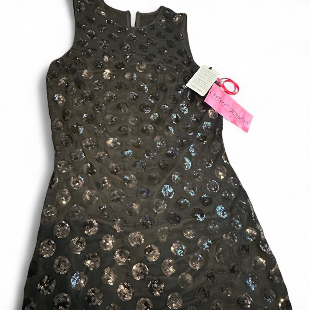 ✨ NWT Vintage Y2K Betsey Johnson Sequin Midi Dress – Size 10 - Picture 5 of 11